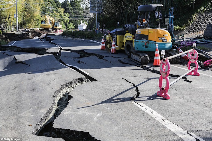 Terremoto en Japón